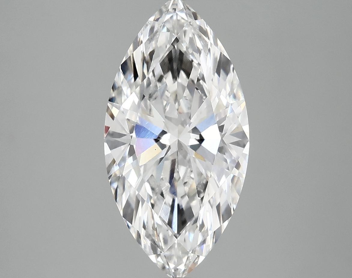2.52 Carat Marquise Shaped Ideal Cut VS1 IGI Certified Lab Grown Diamond