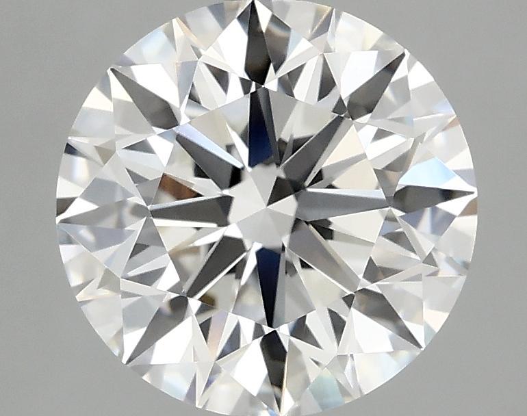 3.05 Carat Round Shaped Excellent Cut VVS2 IGI Certified Lab Grown Diamond