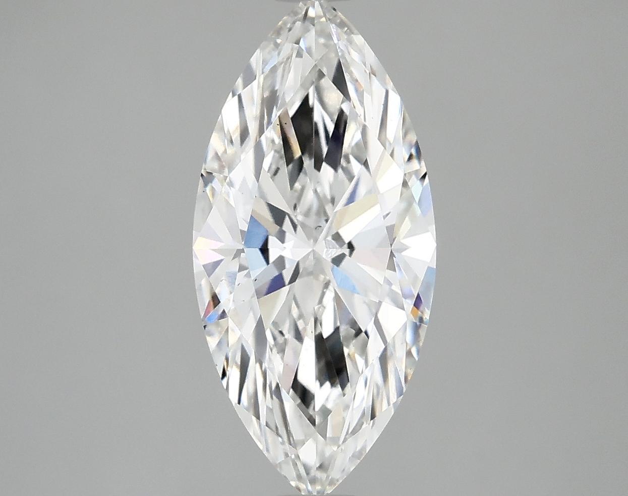 2.31 Carat Marquise Shaped Excellent Cut VS2 IGI Certified Lab Grown Diamond