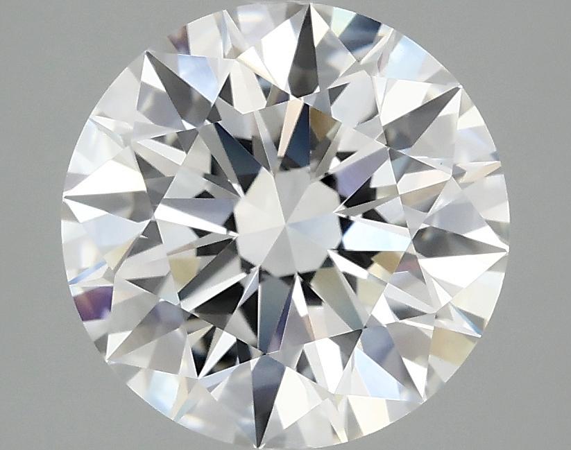 3.09 Carat Round Shaped Ideal Cut VVS2 IGI Certified Lab Grown Diamond