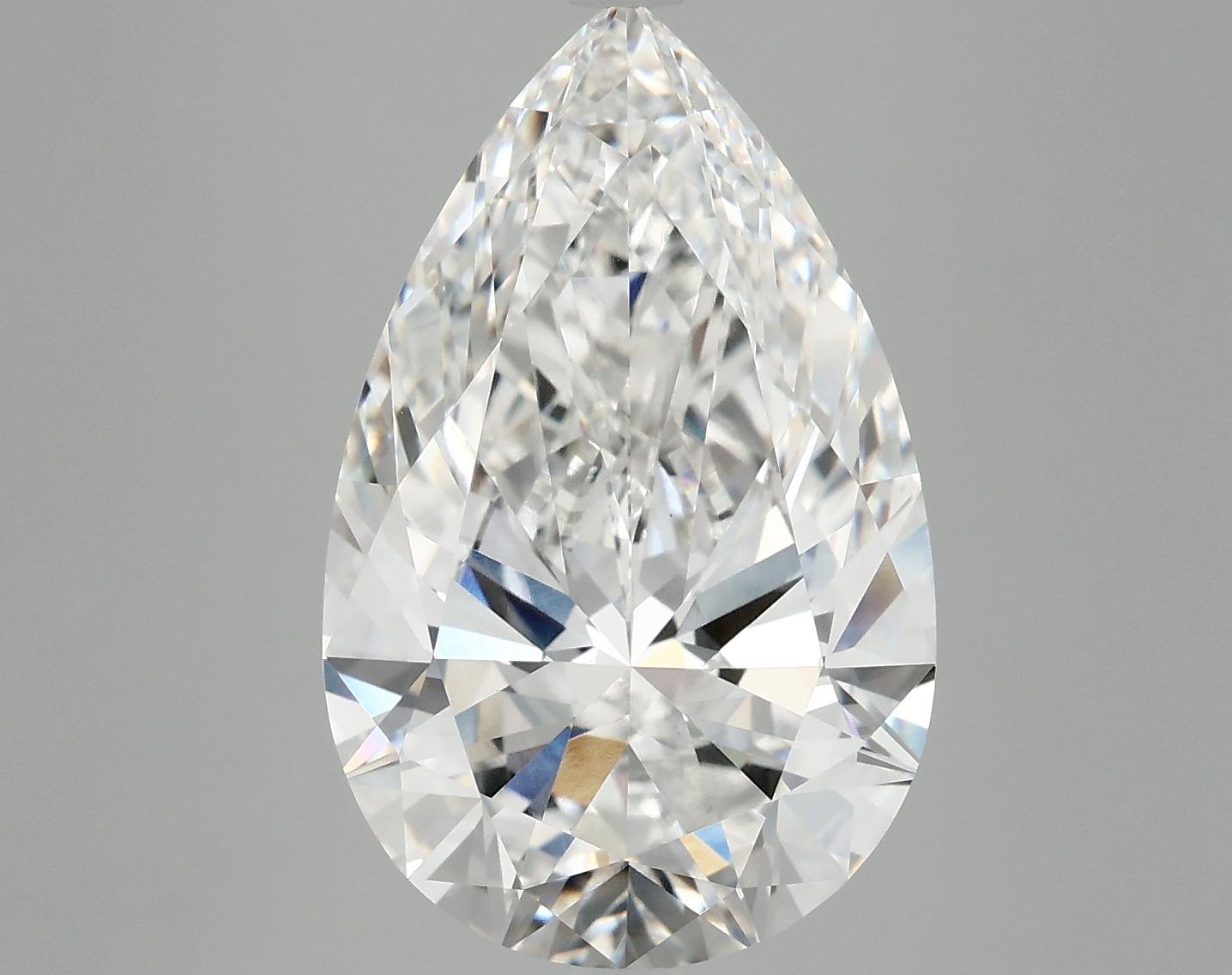 7.01 Carat Pear Shaped Ideal Cut VVS2 IGI Certified Lab Grown Diamond