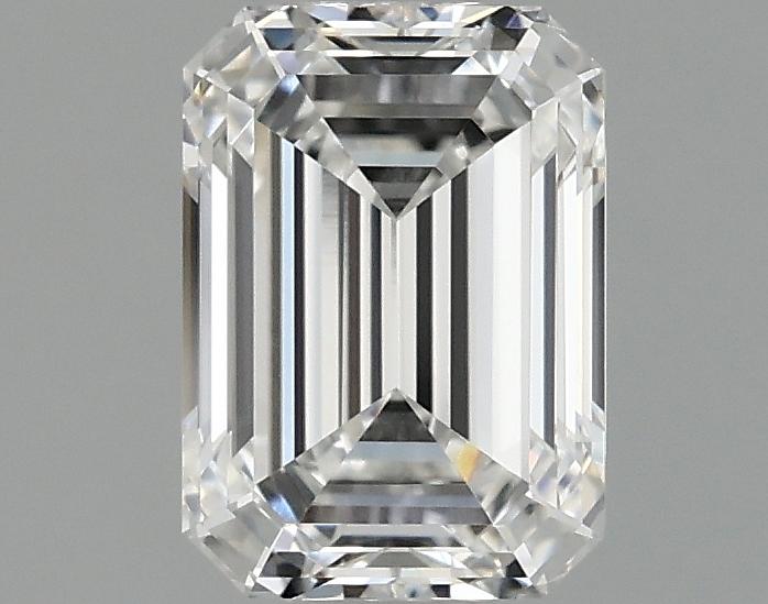 1.08 Carat Emerald Shaped Ideal Cut VVS2 IGI Certified Lab Grown Diamond