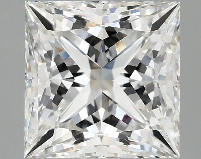 2.59 Carat Princess Shaped Ideal Cut VVS2 IGI Certified Lab Grown Diamond