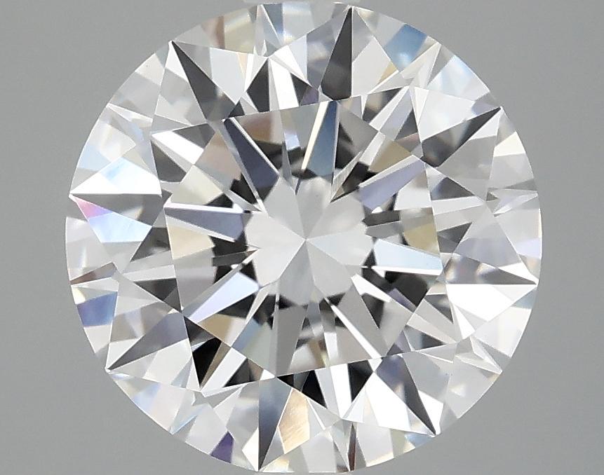 3.06 Carat Round Shaped Ideal Cut VVS2 IGI Certified Lab Grown Diamond