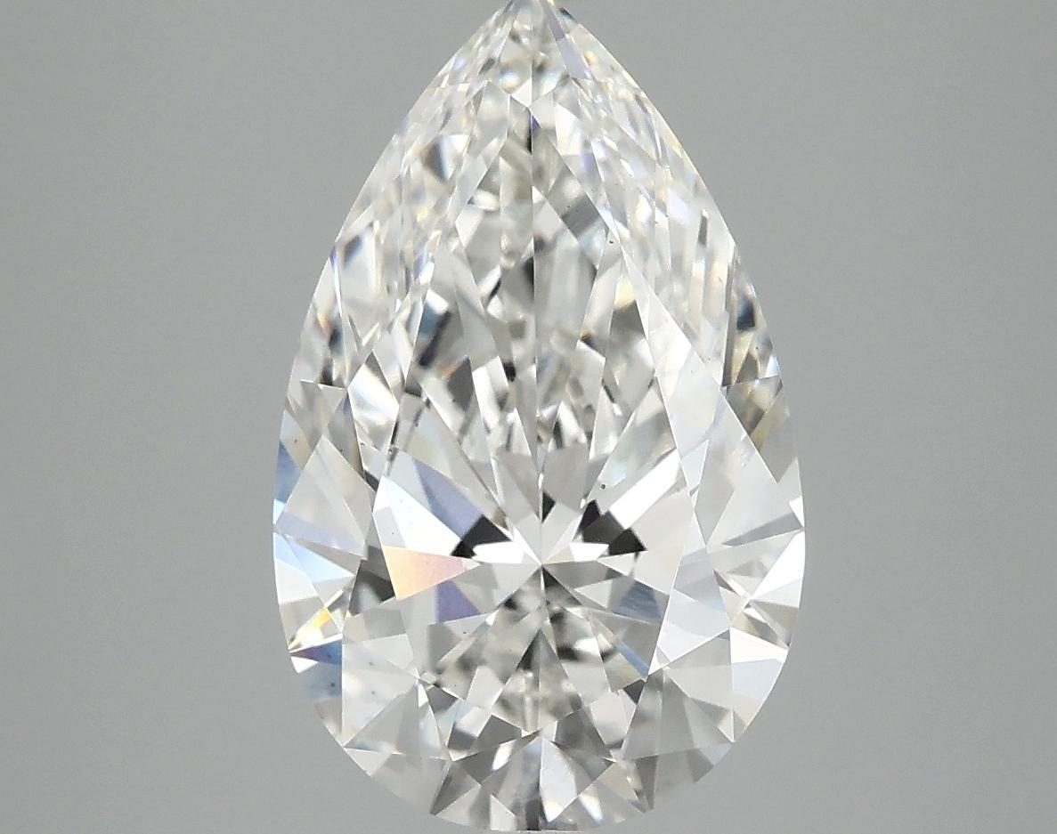 3.84 Carat Pear Shaped Ideal Cut VS1 IGI Certified Lab Grown Diamond
