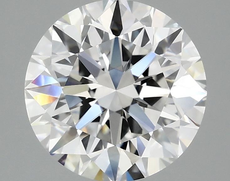 2.54 Carat Round Shaped Excellent Cut VVS2 IGI Certified Lab Grown Diamond