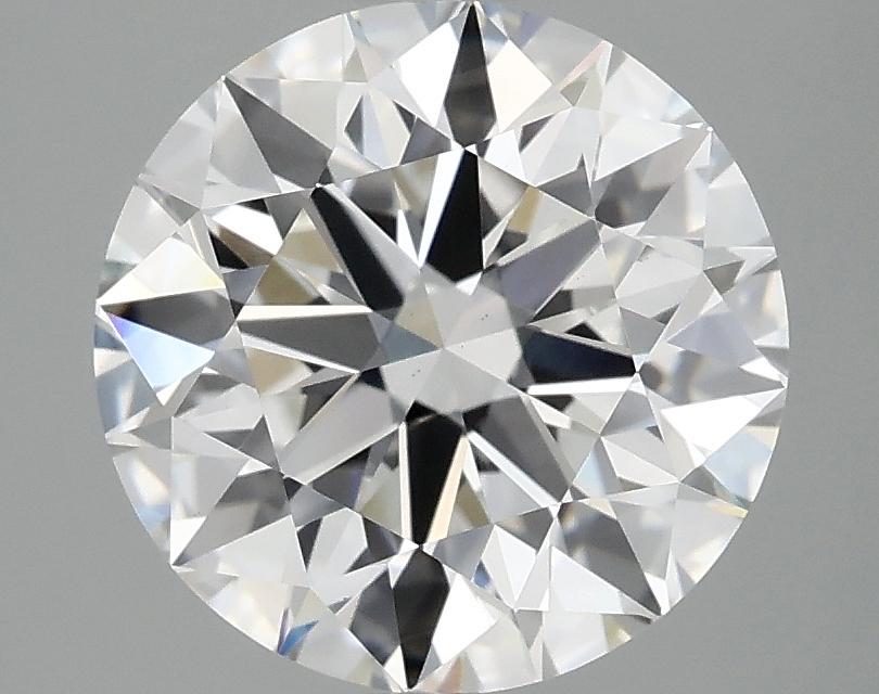 3.09 Carat Round Shaped Ideal Cut VS1 IGI Certified Lab Grown Diamond