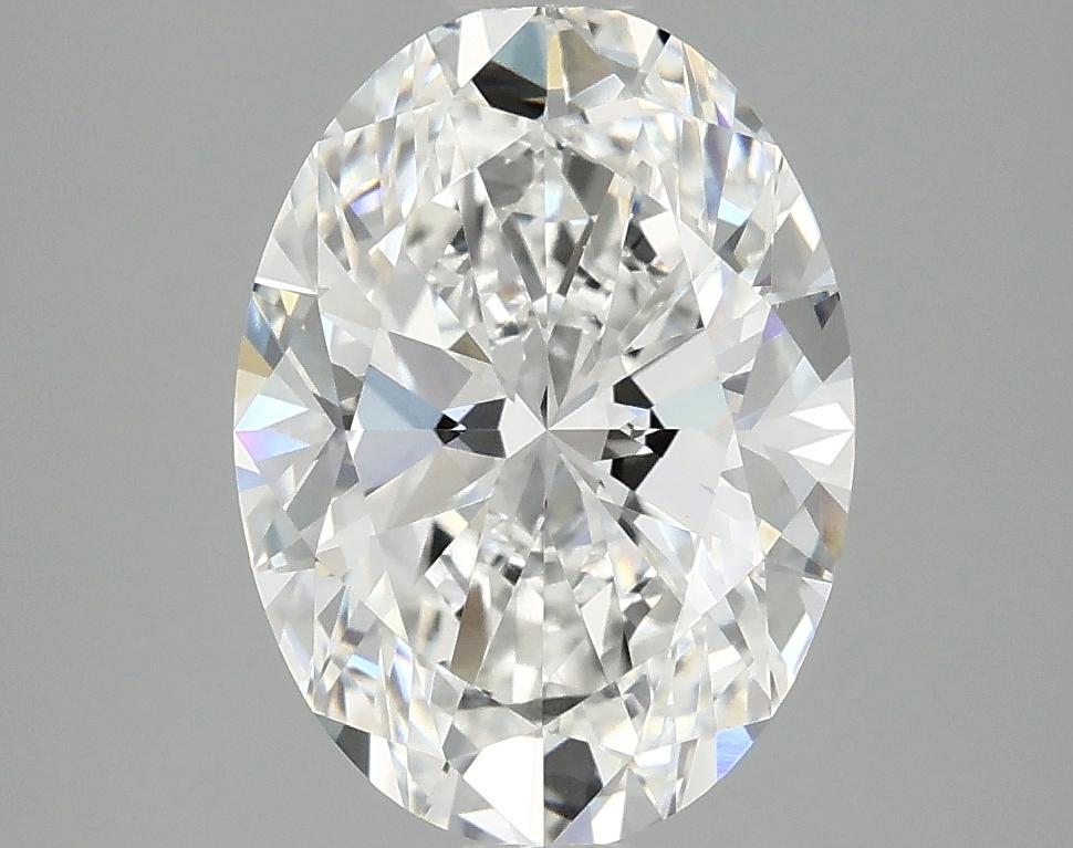 3.08 Carat Oval Shaped Excellent Cut VVS2 IGI Certified Lab Grown Diamond