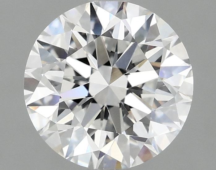 2.08 Carat Round Shaped Excellent Cut VVS2 IGI Certified Lab Grown Diamond