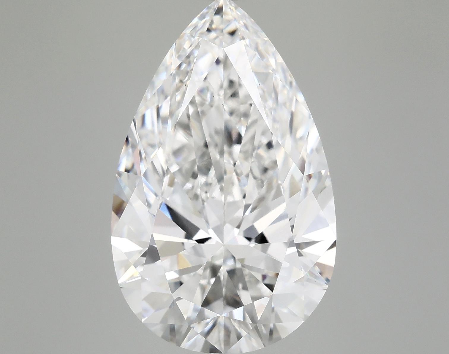7.78 Carat Pear Shaped Ideal Cut VS1 IGI Certified Lab Grown Diamond