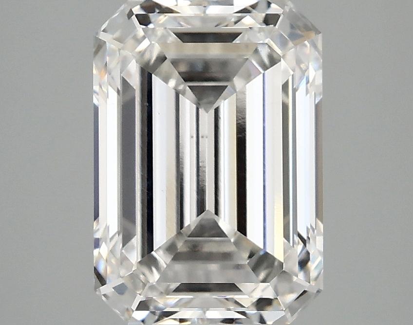 3.09 Carat Emerald Shaped Ideal Cut VS1 IGI Certified Lab Grown Diamond