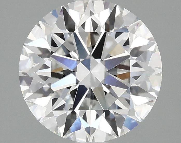 2.08 Carat Round Shaped Excellent Cut VVS2 IGI Certified Lab Grown Diamond