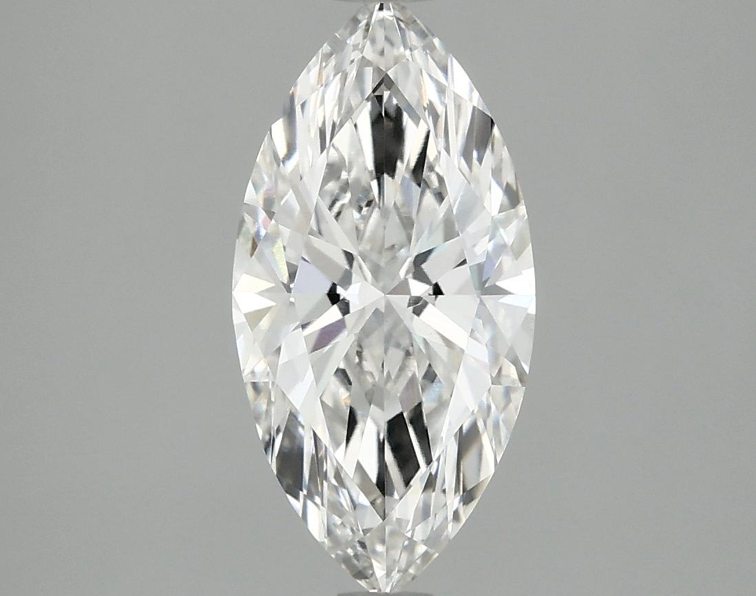 1.85 Carat Marquise Shaped Ideal Cut VVS2 IGI Certified Lab Grown Diamond