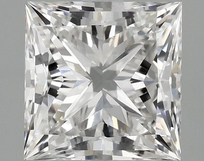 2.08 Carat Princess Shaped Ideal Cut VS1 IGI Certified Lab Grown Diamond