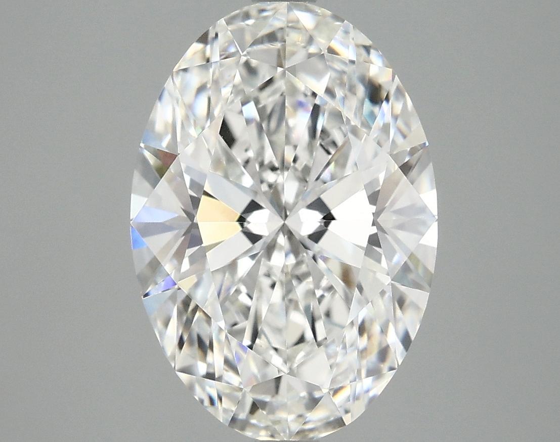 4.09 Carat Oval Shaped Ideal Cut VVS2 IGI Certified Lab Grown Diamond