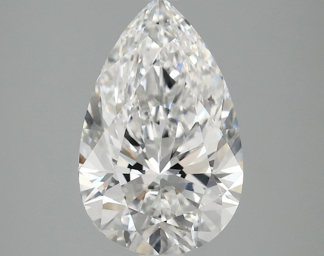 3.07 Carat Pear Shaped Ideal Cut VS1 IGI Certified Lab Grown Diamond