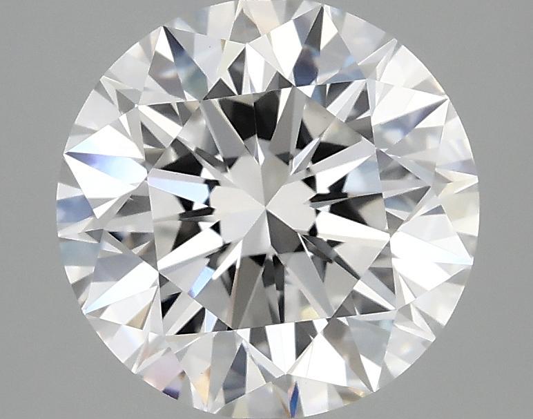 2.98 Carat Round Shaped Excellent Cut VVS2 IGI Certified Lab Grown Diamond