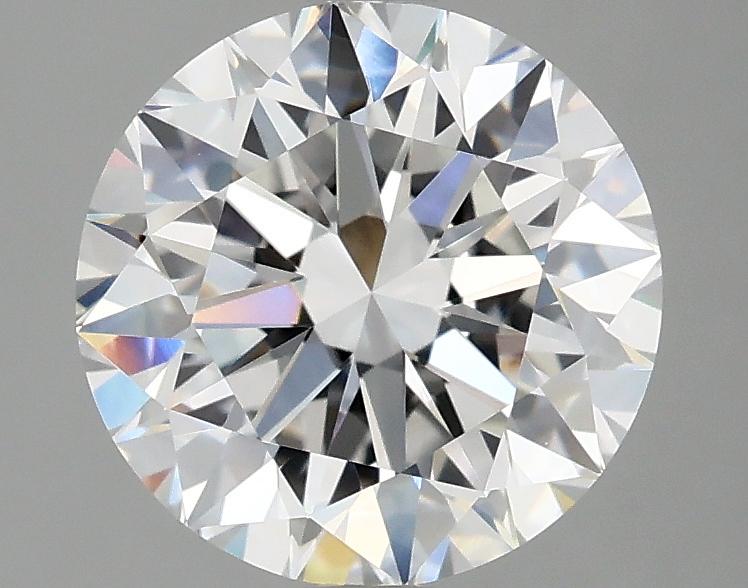 2.55 Carat Round Shaped Excellent Cut VVS2 IGI Certified Lab Grown Diamond