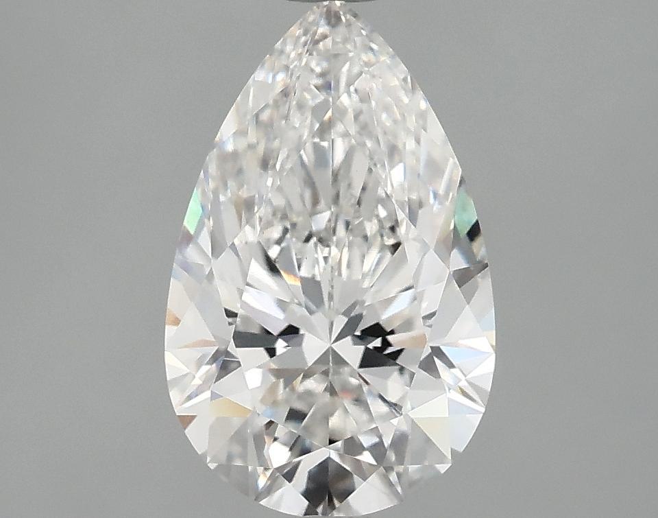 2.39 Carat Pear Shaped Ideal Cut VVS2 IGI Certified Lab Grown Diamond