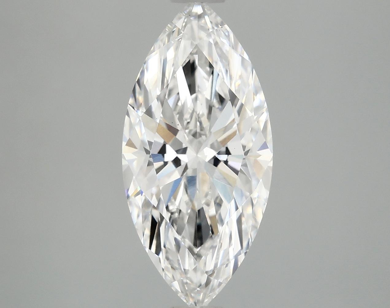 3.02 Carat Marquise Shaped Excellent Cut VS1 IGI Certified Lab Grown Diamond