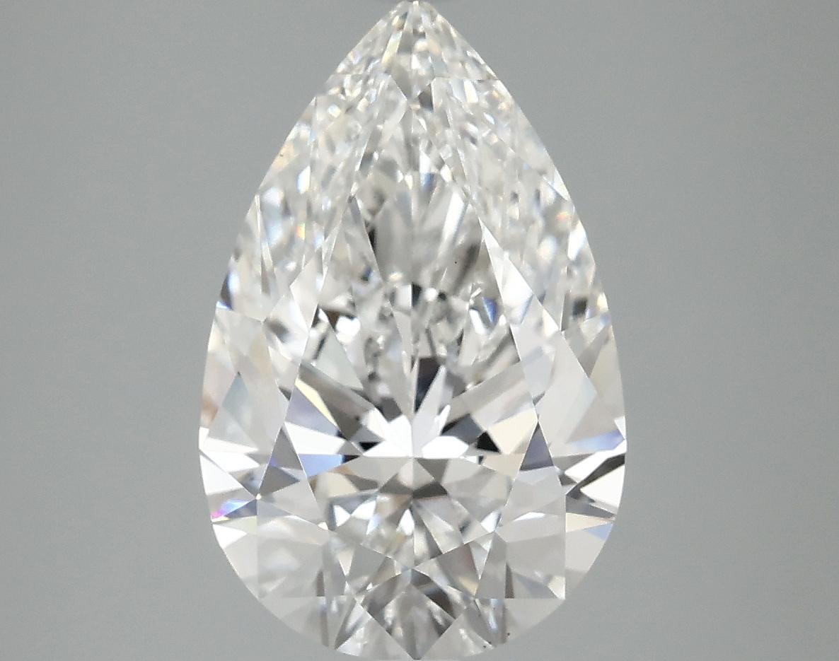 4.03 Carat Pear Shaped Ideal Cut VS1 IGI Certified Lab Grown Diamond