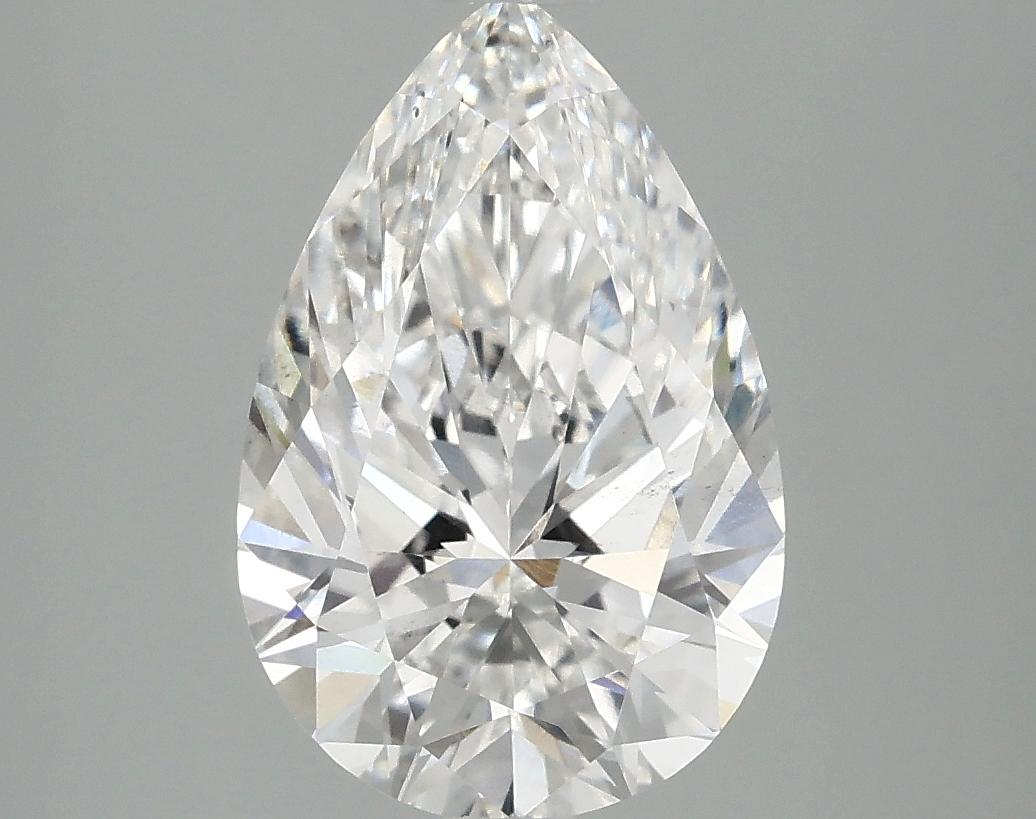 3.09 Carat Pear Shaped Excellent Cut VS2 IGI Certified Lab Grown Diamond