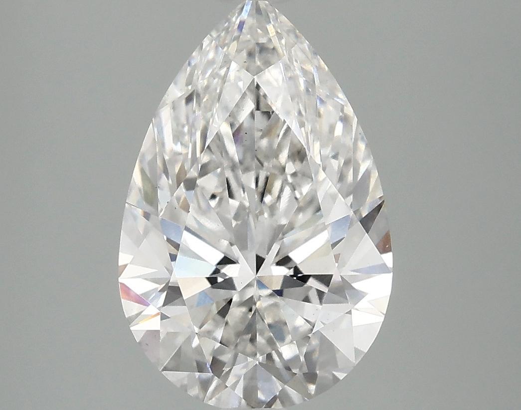 3.02 Carat Pear Shaped Excellent Cut VS2 IGI Certified Lab Grown Diamond