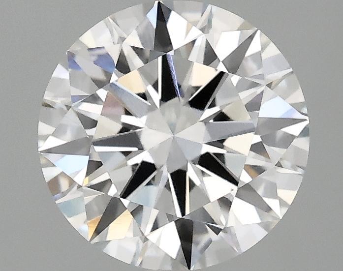 2.03 Carat Round Shaped Ideal Cut VVS2 IGI Certified Lab Grown Diamond