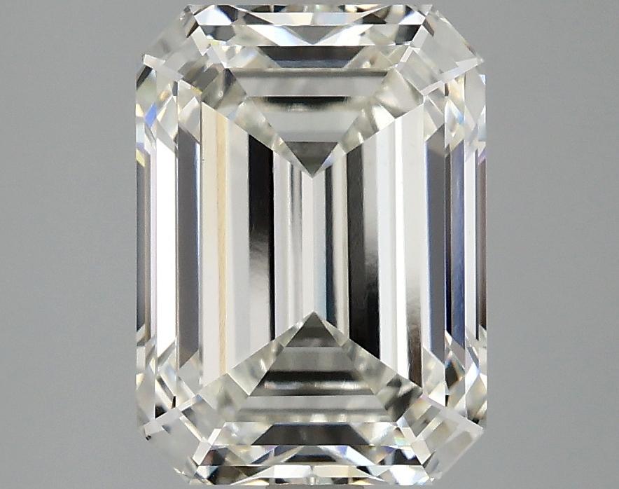 3.85 Carat Emerald Shaped Excellent Cut VS1 IGI Certified Lab Grown Diamond
