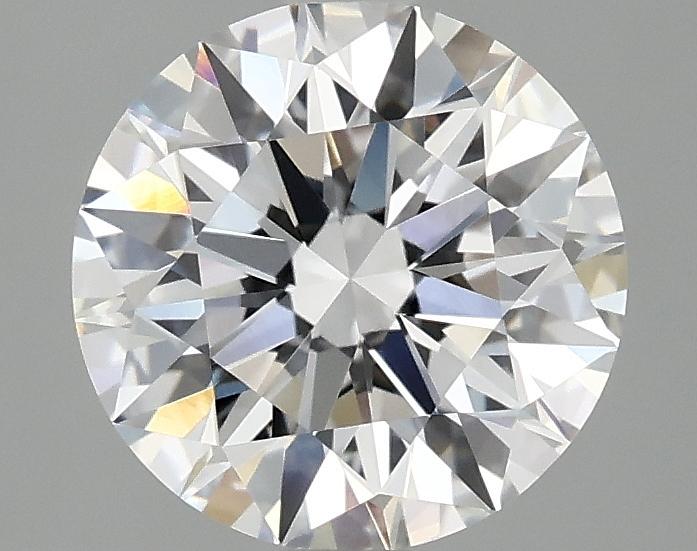 2.08 Carat Round Shaped Ideal Cut VVS2 IGI Certified Lab Grown Diamond