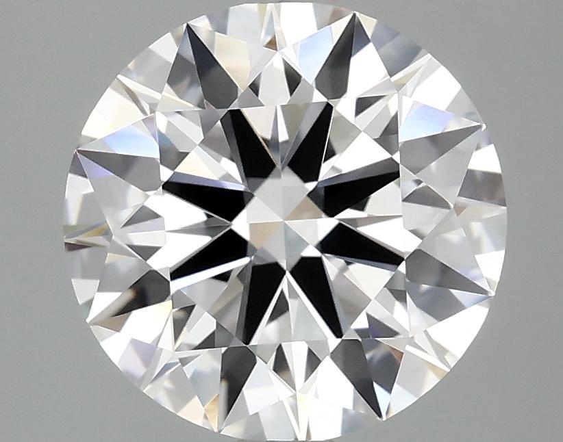 3.09 Carat Round Shaped Ideal Cut VVS2 IGI Certified Lab Grown Diamond
