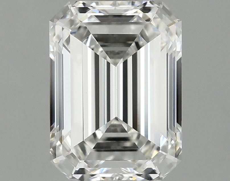 1.47 Carat Emerald Shaped Excellent Cut VVS2 IGI Certified Lab Grown Diamond