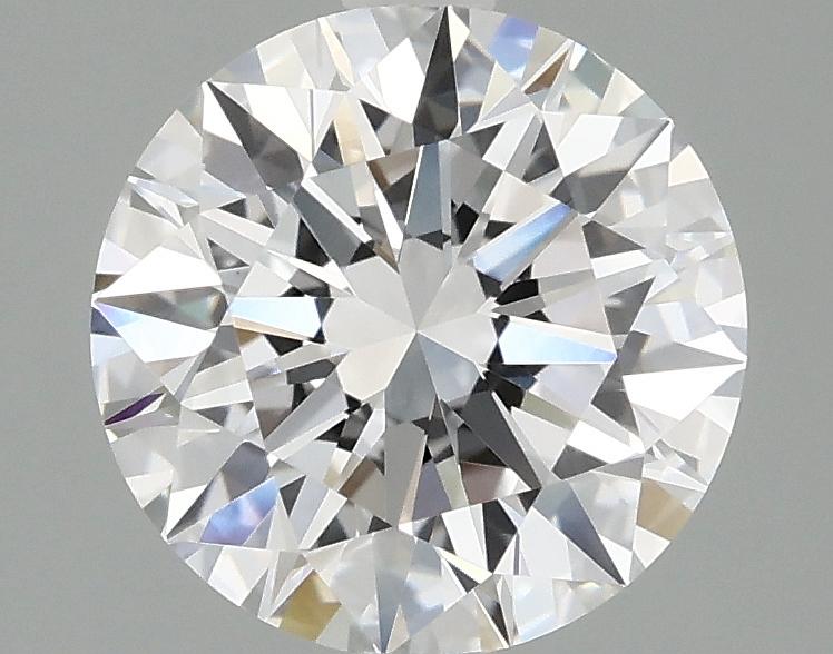 2.09 Carat Round Shaped Excellent Cut VVS2 IGI Certified Lab Grown Diamond