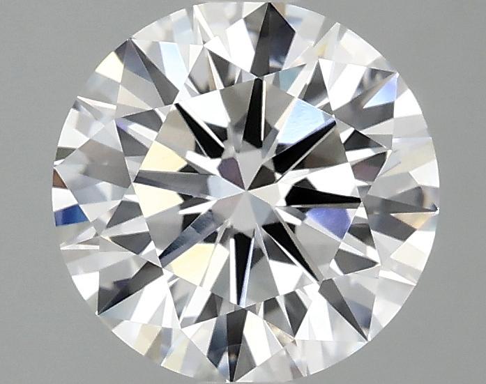 2.07 Carat Round Shaped Ideal Cut VVS2 IGI Certified Lab Grown Diamond