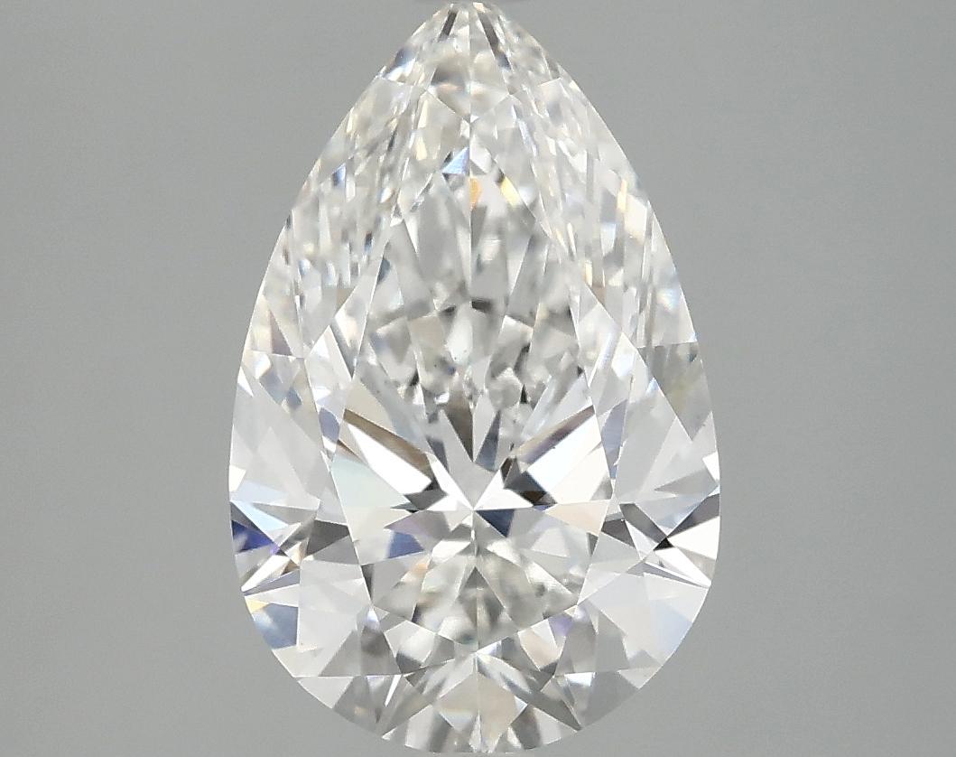 3.09 Carat Pear Shaped Ideal Cut VS1 IGI Certified Lab Grown Diamond