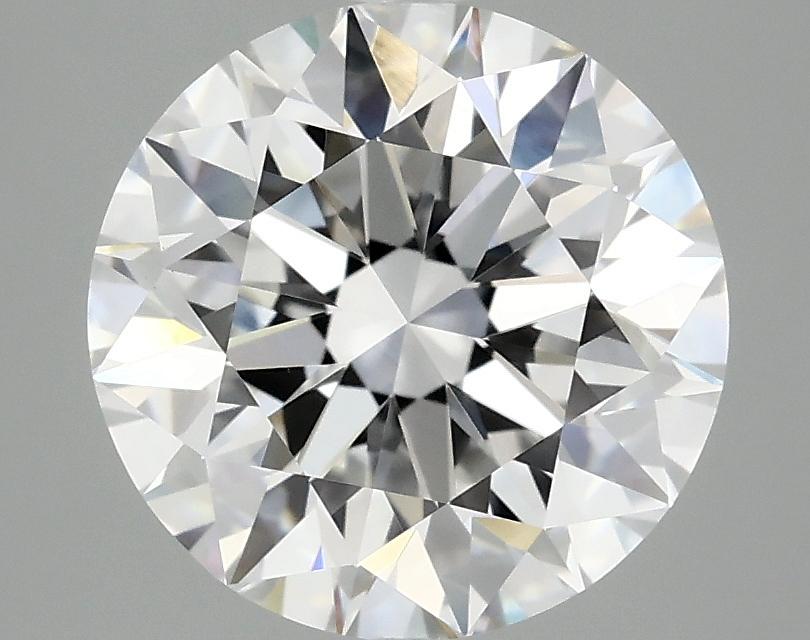 3.09 Carat Round Shaped Excellent Cut VVS2 IGI Certified Lab Grown Diamond