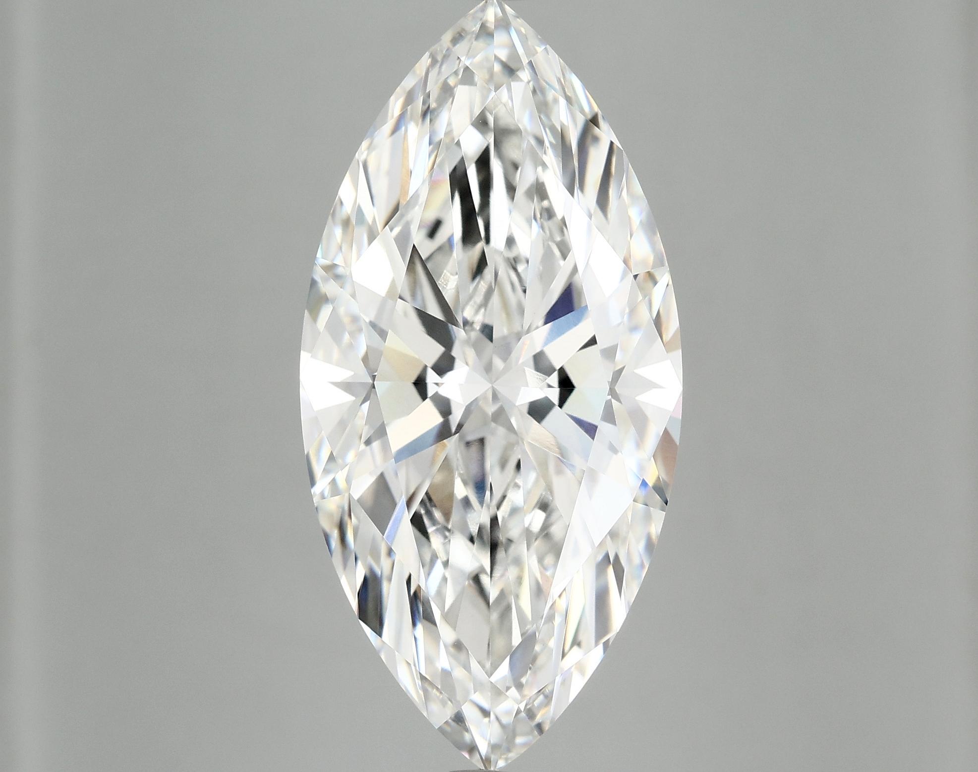 10.72 Carat Marquise Shaped Ideal Cut VVS2 IGI Certified Lab Grown Diamond