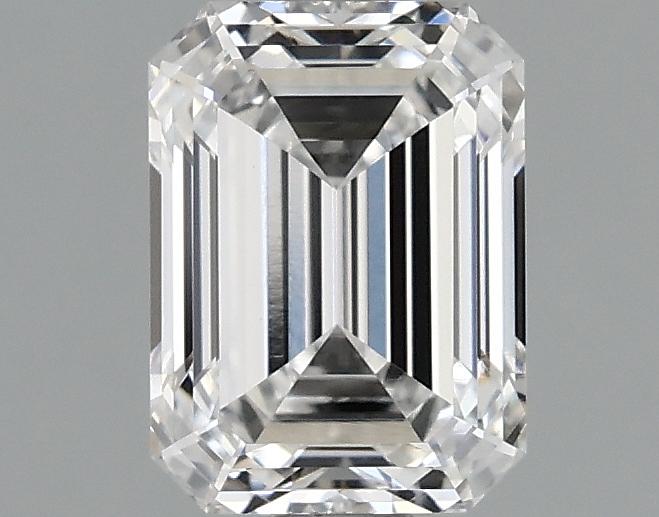 1.08 Carat Emerald Shaped Excellent Cut VVS2 IGI Certified Lab Grown Diamond