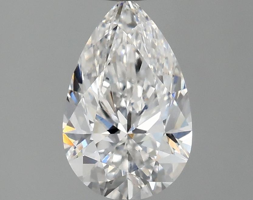 1.57 Carat Pear Shaped Ideal Cut VVS2 IGI Certified Lab Grown Diamond