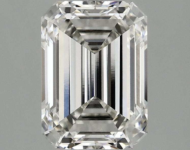 2.06 Carat Emerald Shaped Excellent Cut VVS2 IGI Certified Lab Grown Diamond