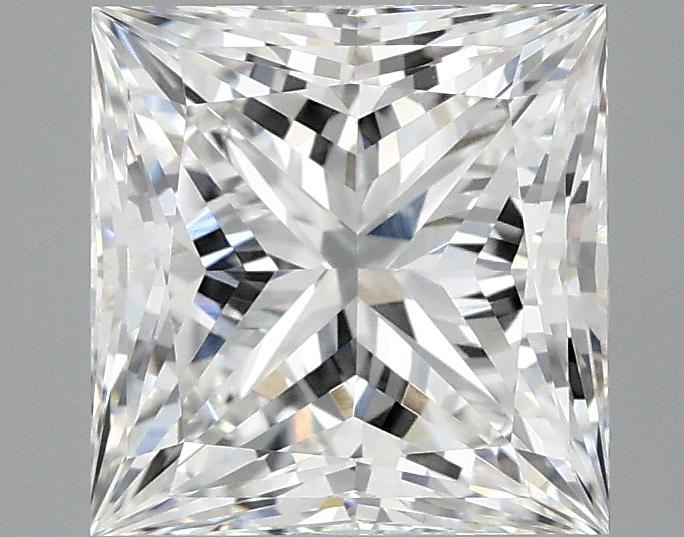 2.91 Carat Princess Shaped Ideal Cut VVS2 IGI Certified Lab Grown Diamond