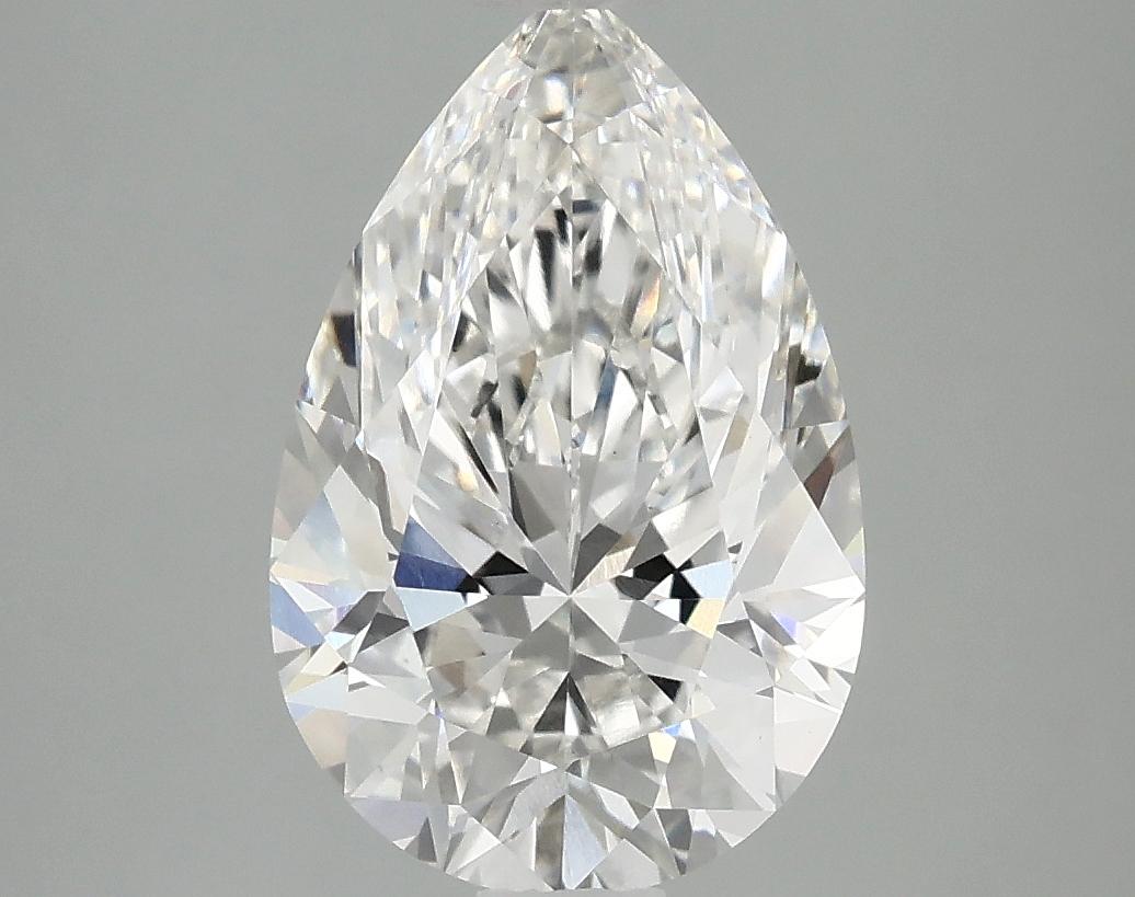3.07 Carat Pear Shaped Excellent Cut VS1 IGI Certified Lab Grown Diamond