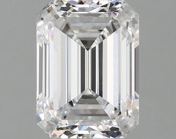 1.97 Carat Emerald Shaped Excellent Cut SI1 IGI Certified Lab Grown Diamond