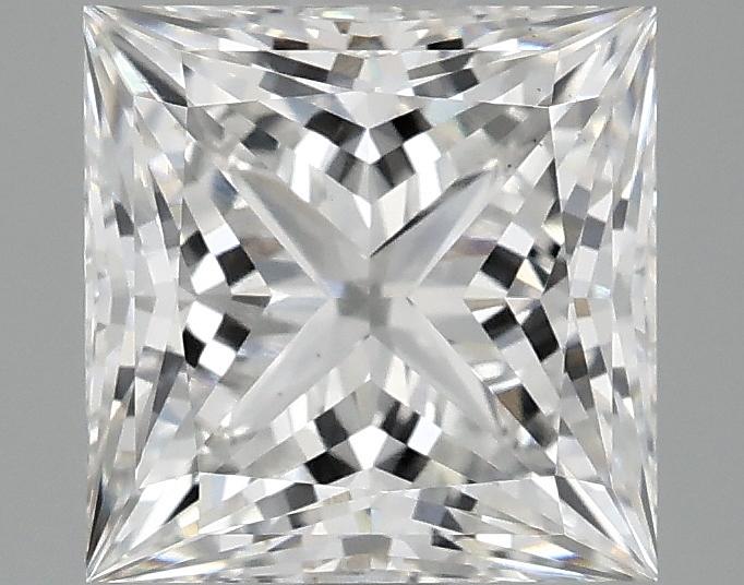 2.09 Carat Princess Shaped Ideal Cut VS1 IGI Certified Lab Grown Diamond