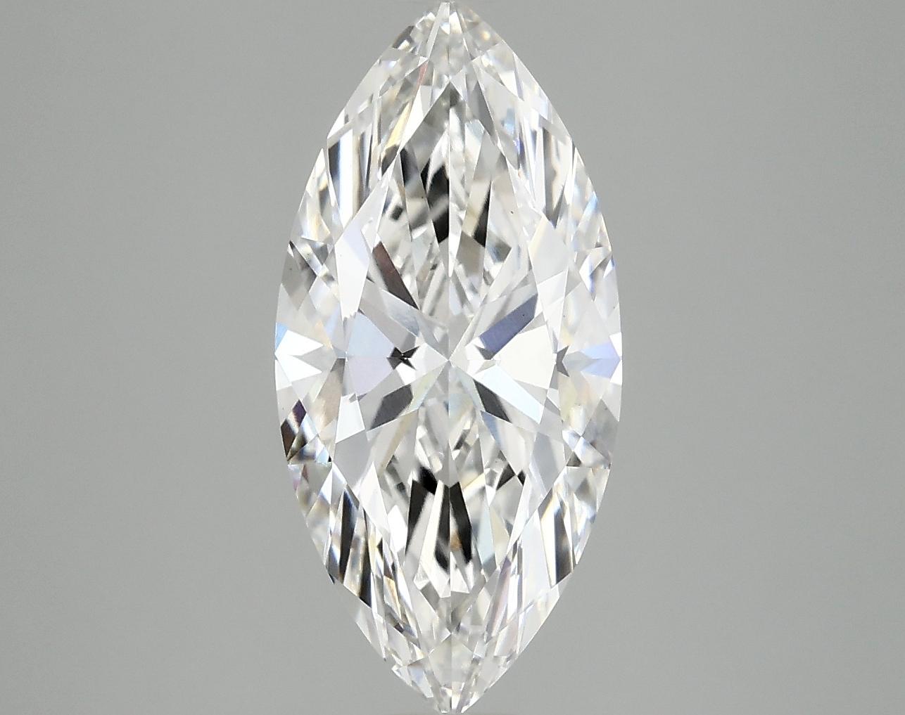 3.03 Carat Marquise Shaped Excellent Cut VS1 IGI Certified Lab Grown Diamond