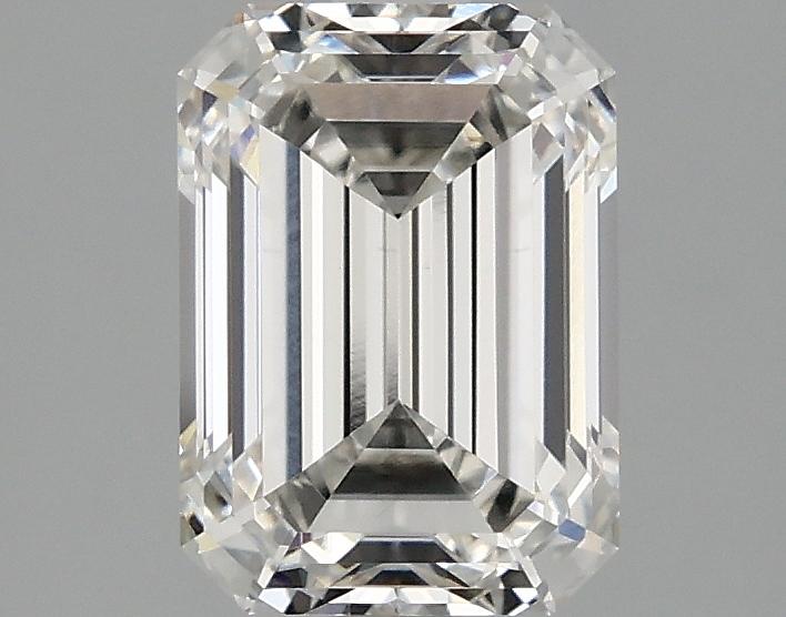 2.03 Carat Emerald Shaped Ideal Cut VVS2 IGI Certified Lab Grown Diamond