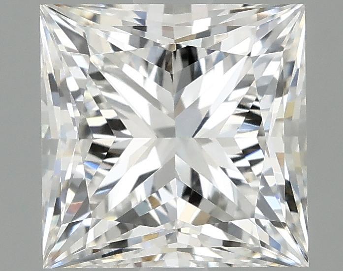 2.04 Carat Princess Shaped Ideal Cut VVS2 IGI Certified Lab Grown Diamond