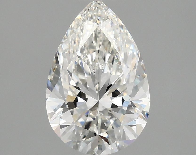 1.52 Carat Pear Shaped Excellent Cut VVS2 IGI Certified Lab Grown Diamond