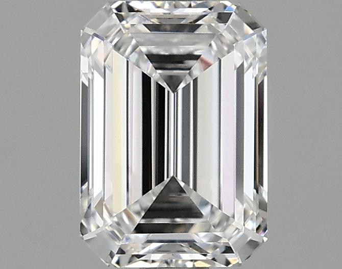1.04 Carat Emerald Shaped Ideal Cut VVS2 IGI Certified Lab Grown Diamond