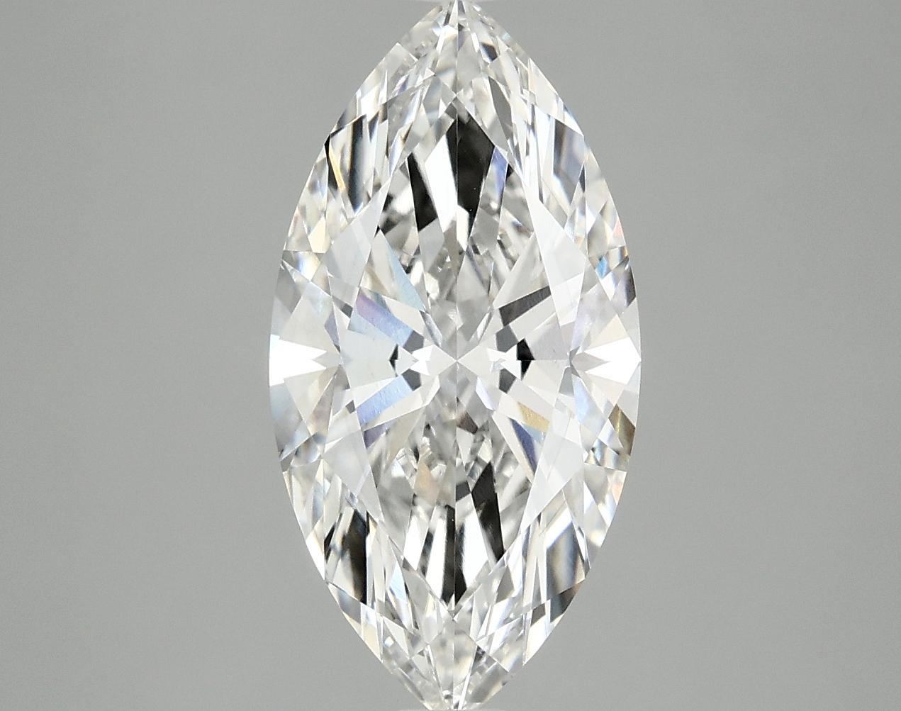3.08 Carat Marquise Shaped Ideal Cut VS1 IGI Certified Lab Grown Diamond